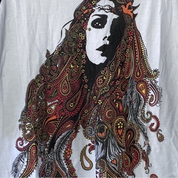 Lauren Moshi Frankie Raglan Baseball Color Gypsy Girl - Picture 2 of 10